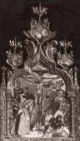 Castagneri, Mario — Simone dei Crocefissi - sec. XIV - Crocifissione di Cristo; Dio Padre benedicente — insieme